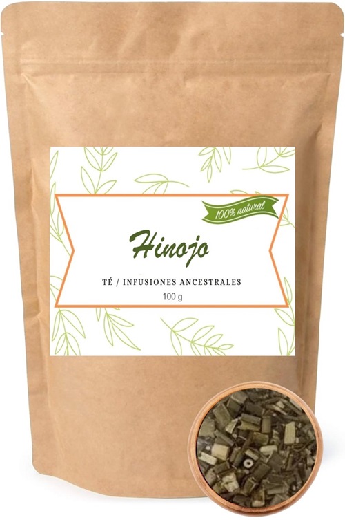 Té de Hinojo Deshidratado Organico Infusion Natural Herbal 100g