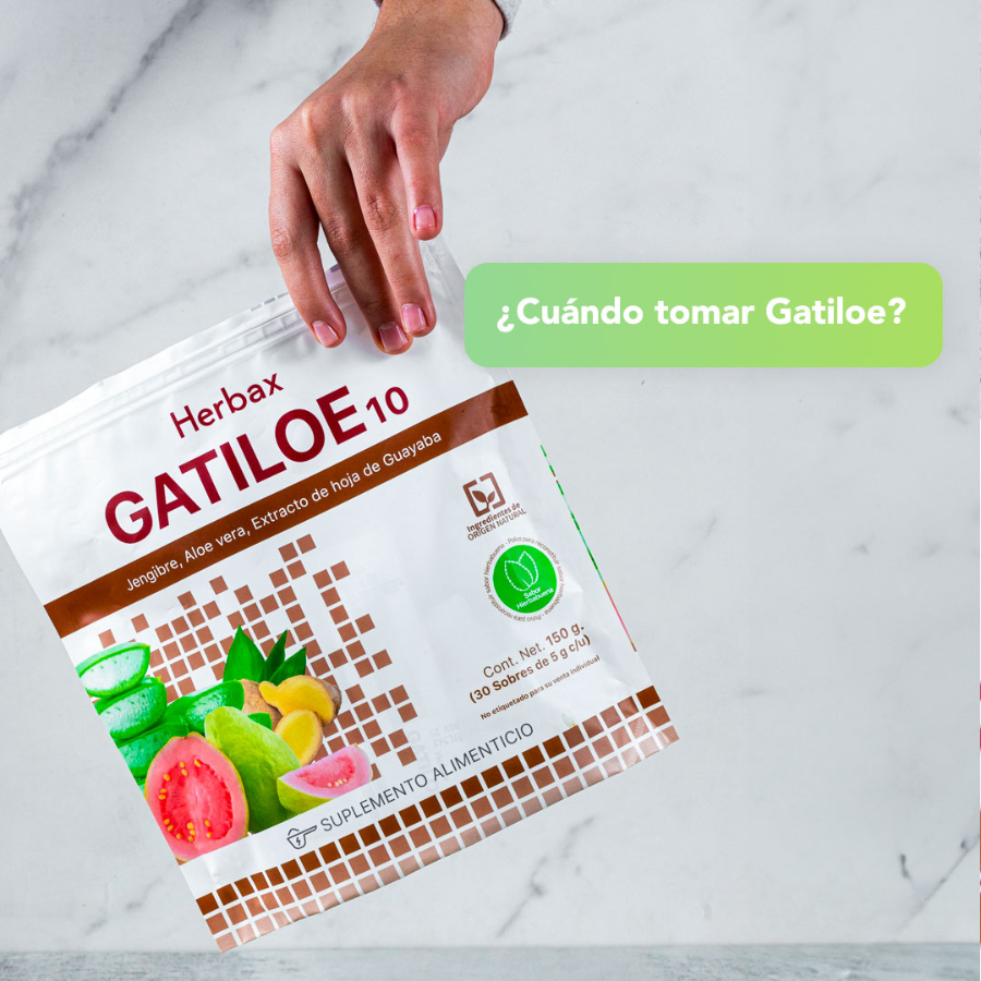 Suplemento Gatiloe  auxiliar contra la acidez y gastritis.