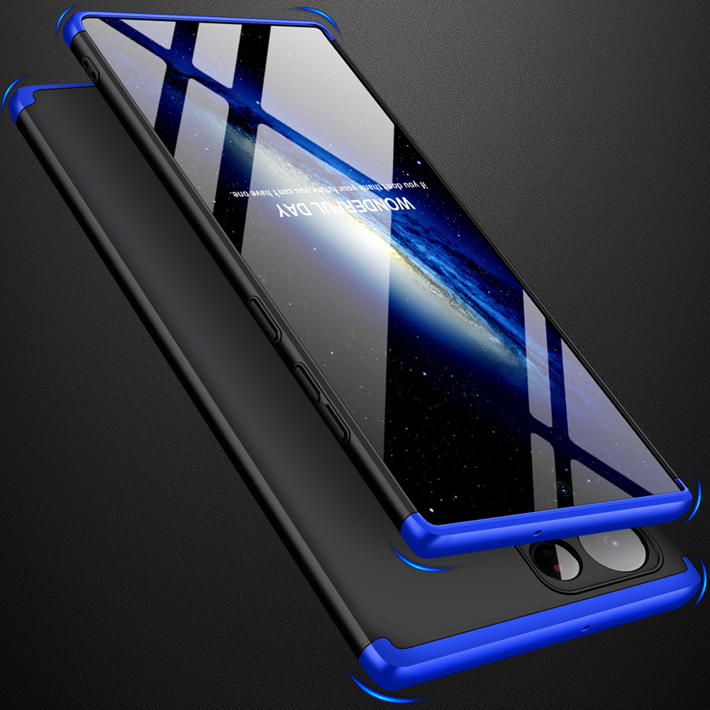 Funda Delgada para Samsung Galaxy S24 Ultra Negro con Azul