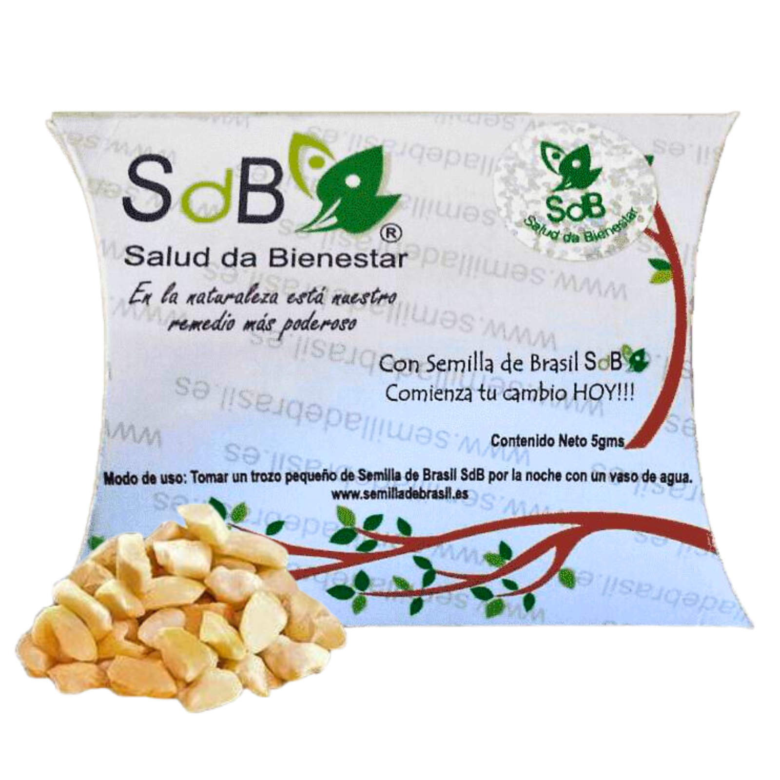 Semilla de Brasil SdB® 100% Original (Para 60 Dias) + Envio Gratis