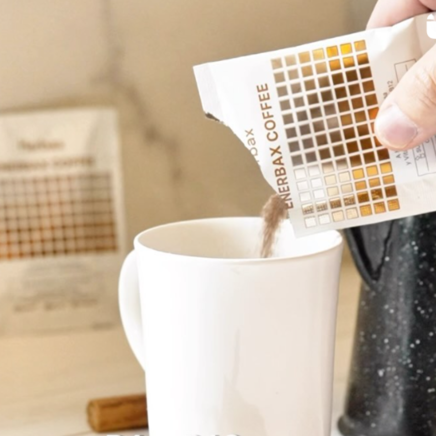 Enerbax Coffe: Café con Ganoderma, Maca y Vitaminas del Complejo B