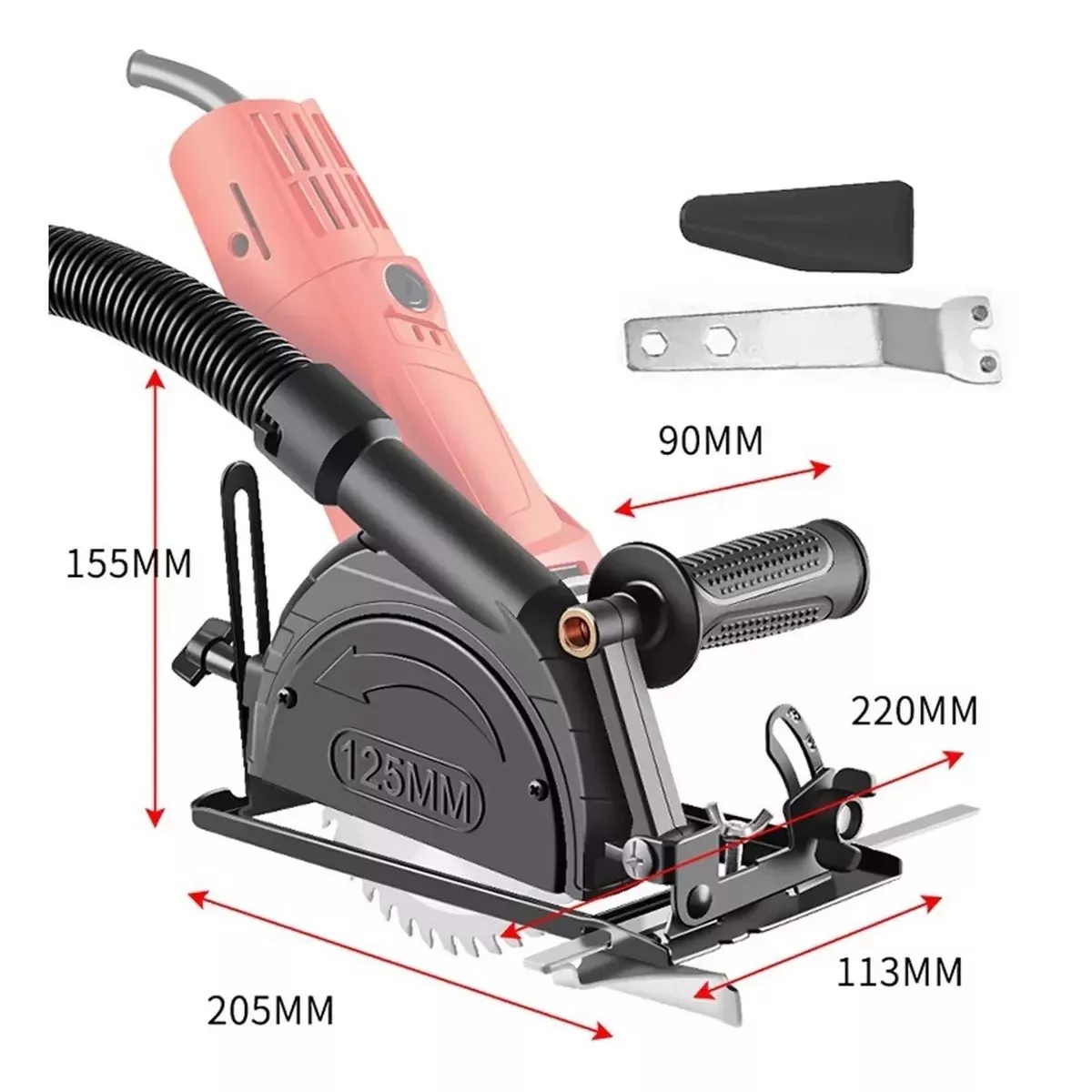 Soporte Para Esmeriladora Angular Ajustable Base Herramienta.