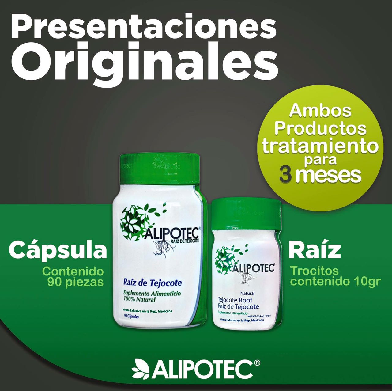 Alipotec® Capsulas Para (90 Días)