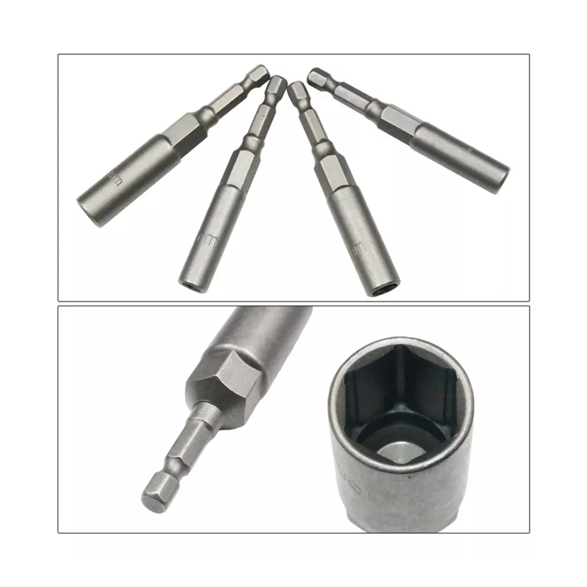Dados Puntas Allen Hexagonal 1/4 Adaptador Taladro 5.5-19mm