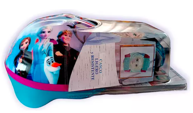 Set De Proteccion Bicicleta Scooter Triciclo Patines Frozen