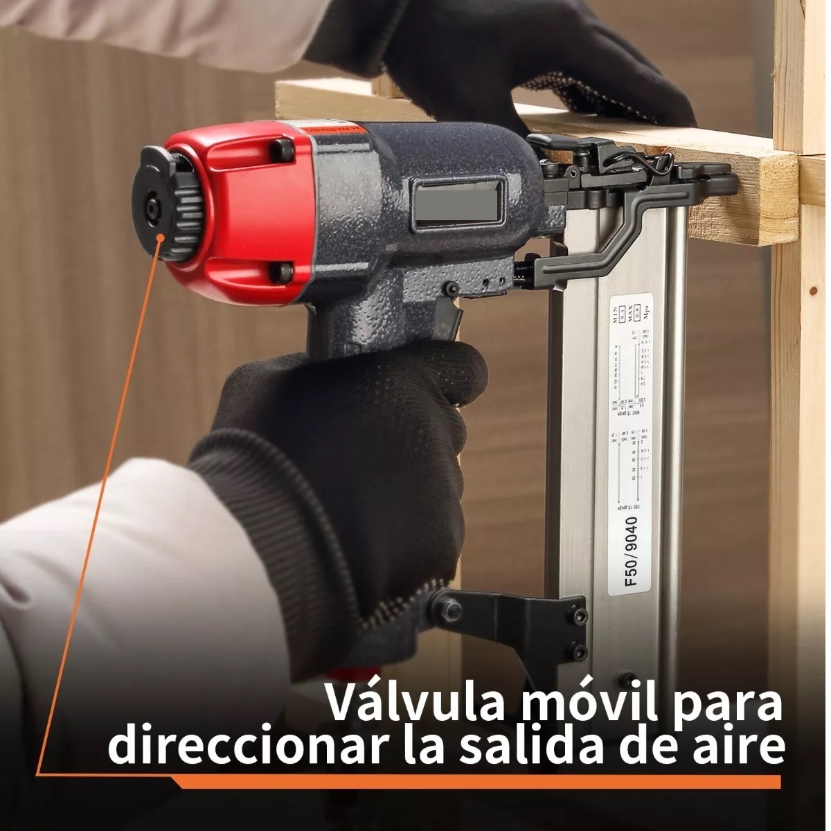 Clavadora Neumática Profesional, Calibre 18