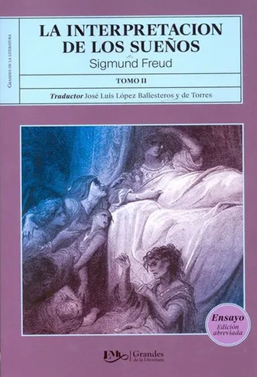 Paquete 2 Libros Interpretación de los Sueños Tomos 1 y 2 / Sigmund Freud/ Psicología 
