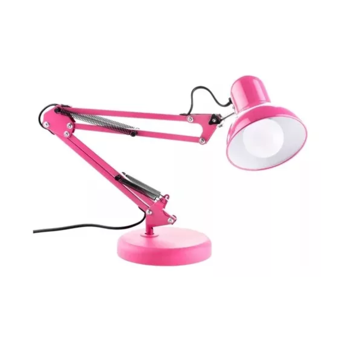 Lámpara De Escritorio Color Rosa 20cm