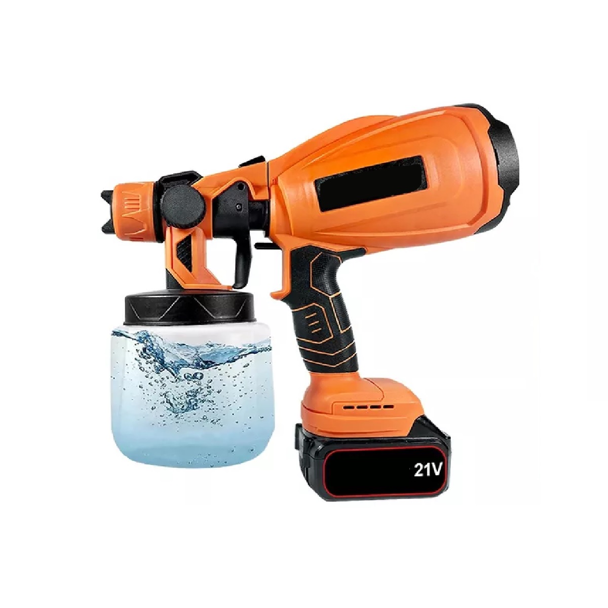 Pistola Para Pintar Inalámbrica Pulverizador Pintura Casas