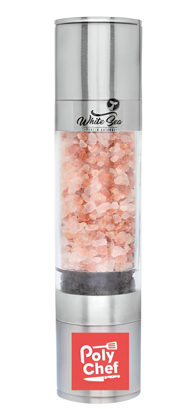  Molino Doble White Sea Sal Rosa Y Pimienta Negra 150g 