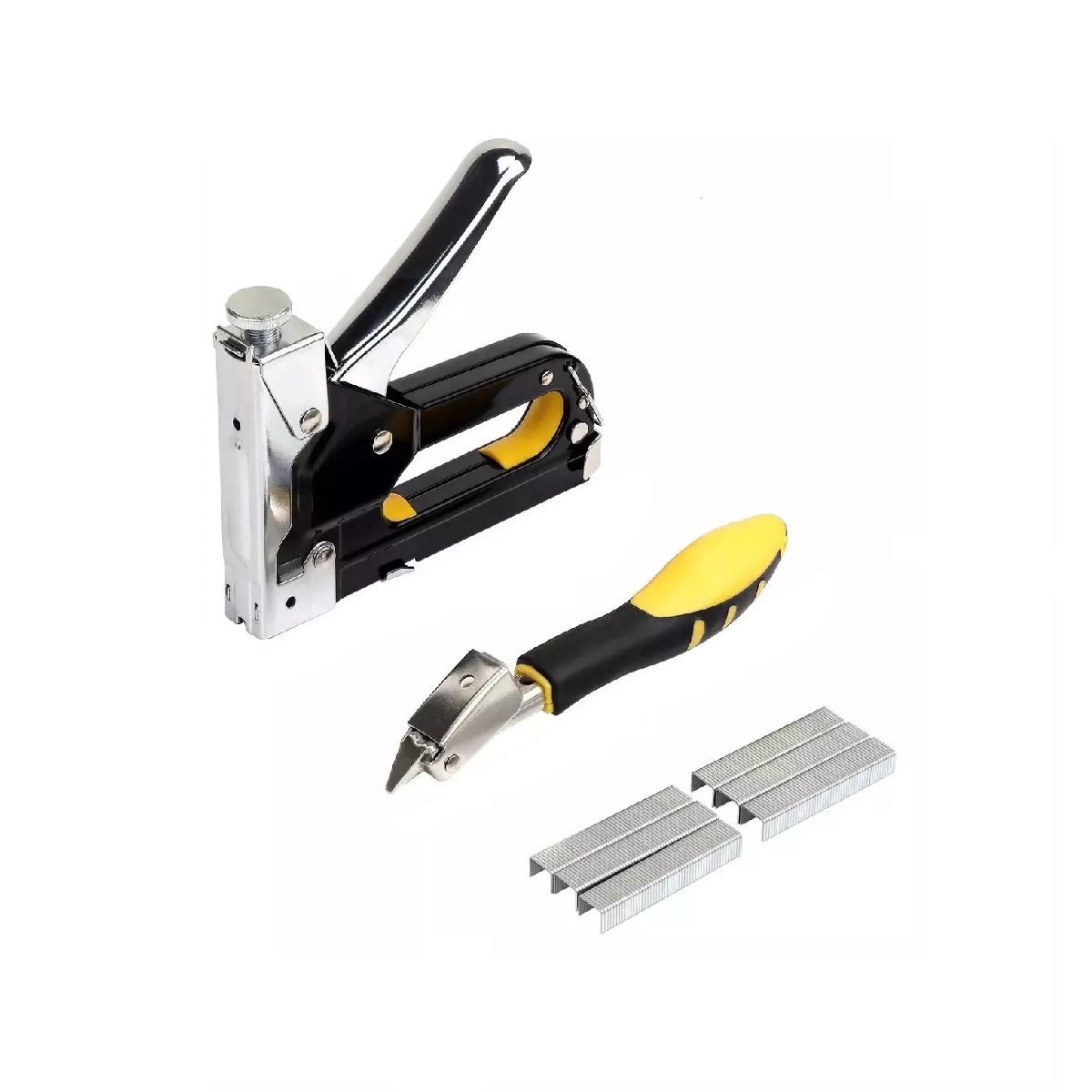 Engrapadora Tipo Pistola Para Tapiceria Con 900 Grapas 3 en 1