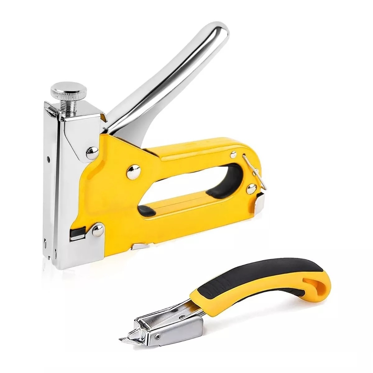 Engrapadoras Tipo Pistola + 3000 Grapas Para Tapiceria Kits