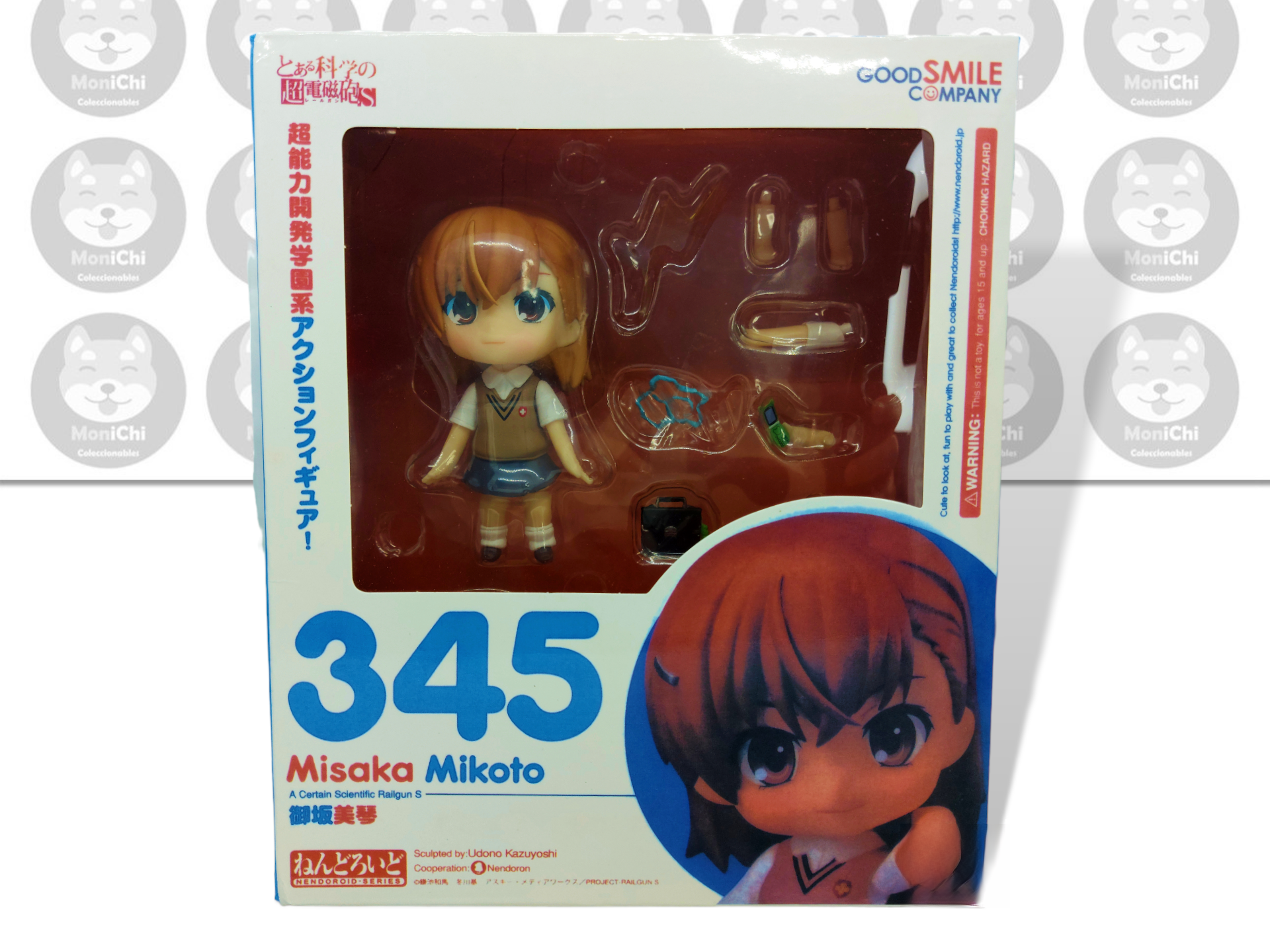 Mikoto Misaka 345 Toaru Majutsu Index Nendoroid Figura Anime