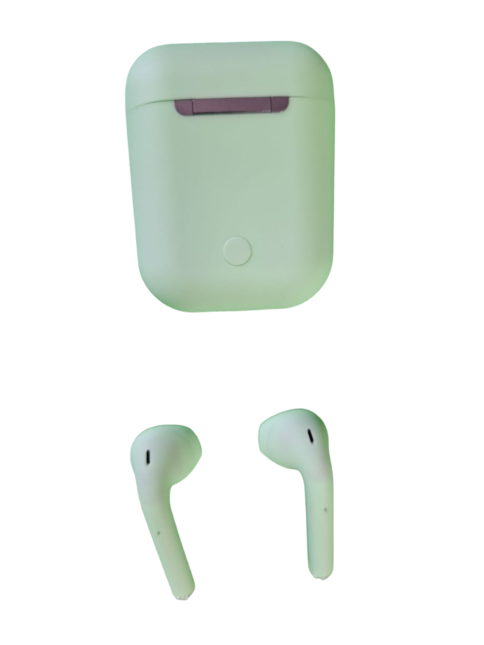 Audífonos Inalámbricos Bluetooth Excelente Sonido I12g Color Verde Claro