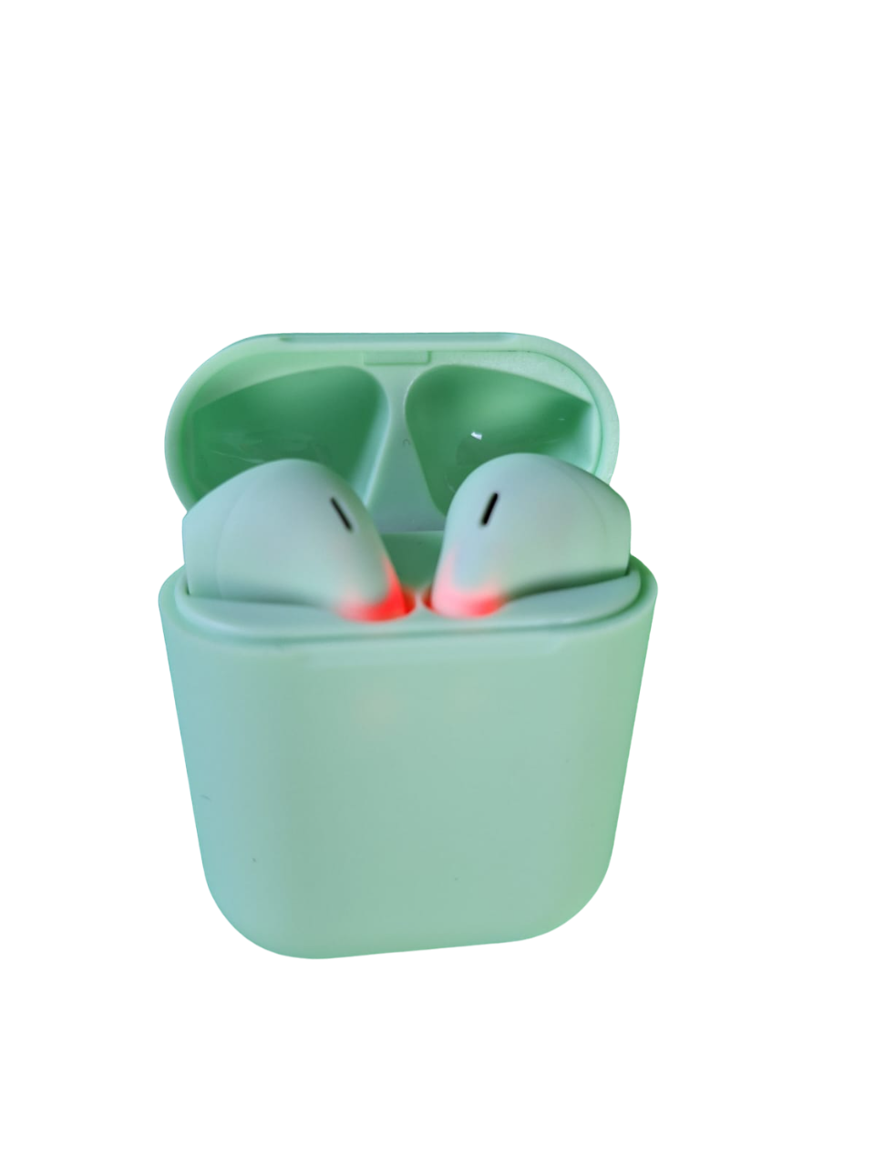 Audífonos Inalámbricos Bluetooth Excelente Sonido I12g Color Verde Claro