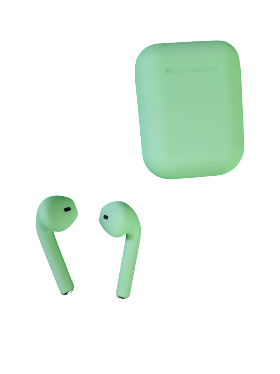 Audífonos Inalámbricos Bluetooth Excelente Sonido I12g Color Verde Claro