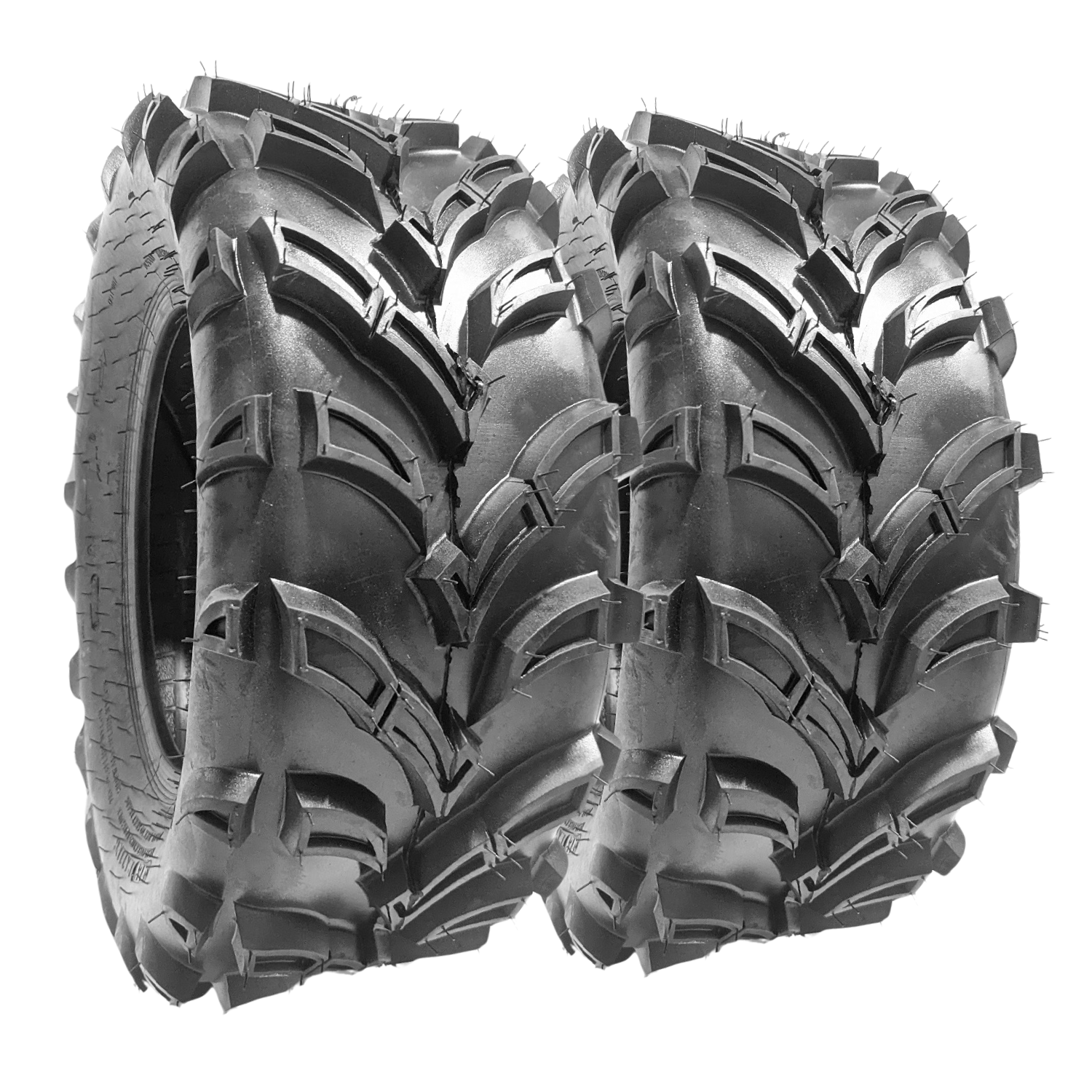 Paquete 2 Llantas 25X10-12 Qind Qd-137