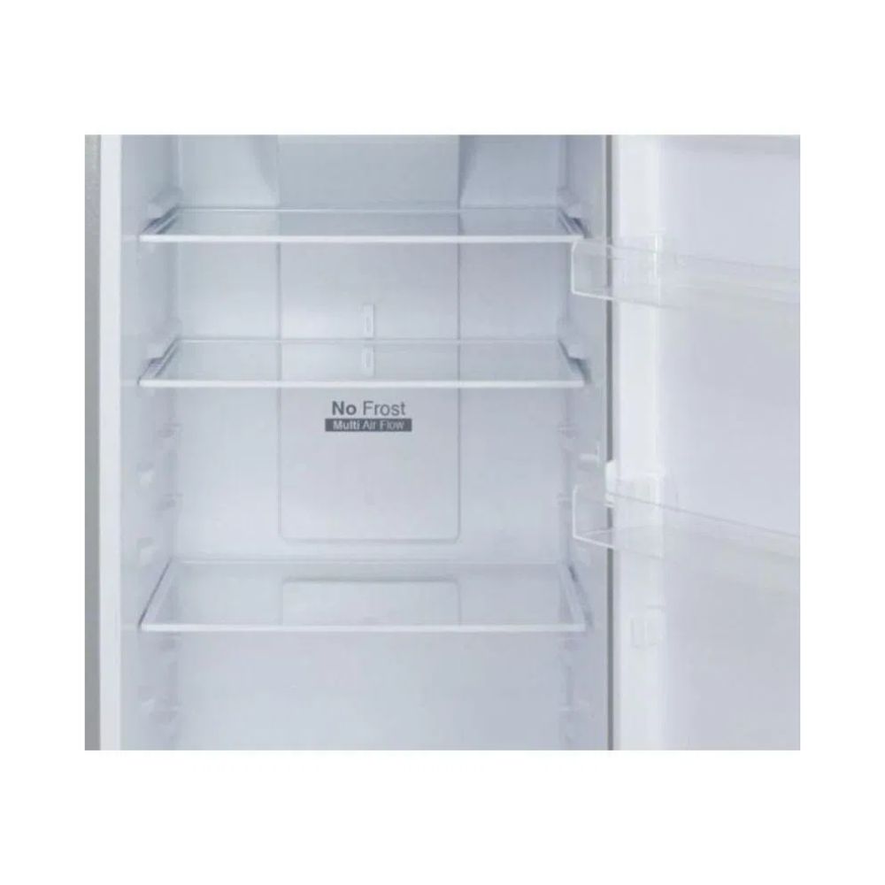 Refrigerador 9 pies top mount color silver marca winia.