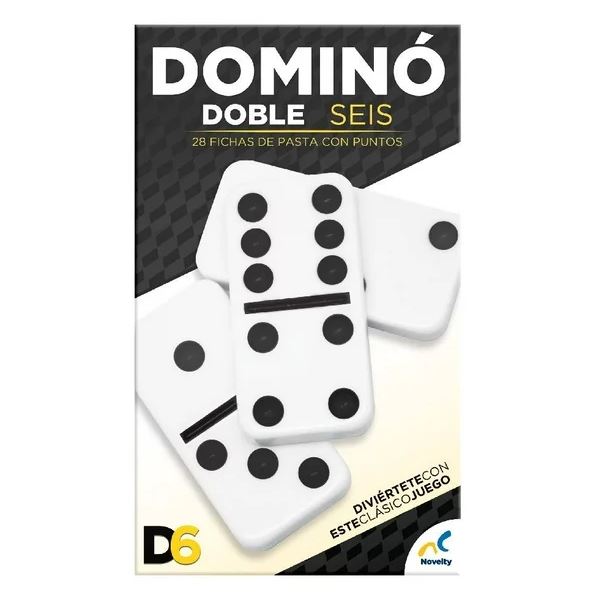 Dominó Novelty Doble 6 Puntos.