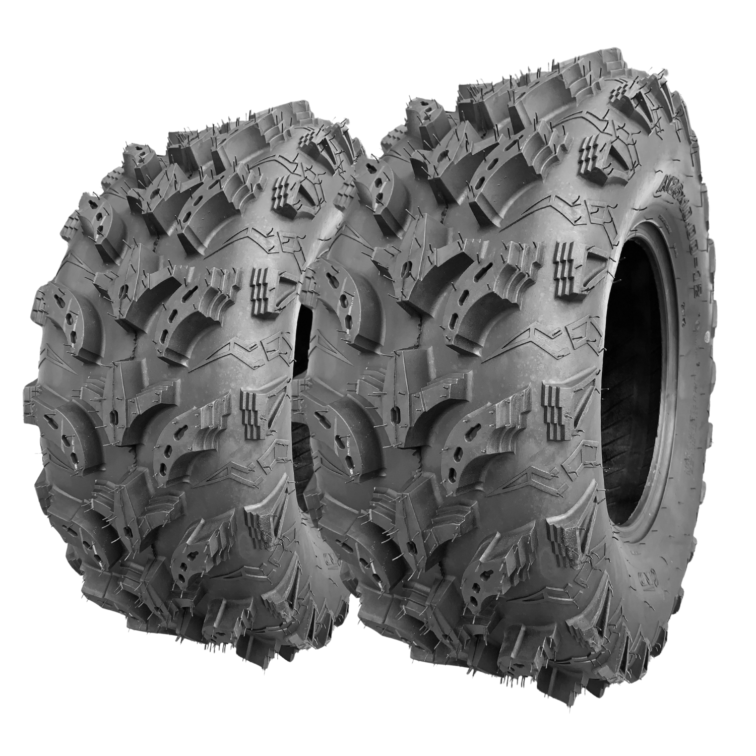 Paquete 2 Llantas 26X9-12  Qind Qd-168