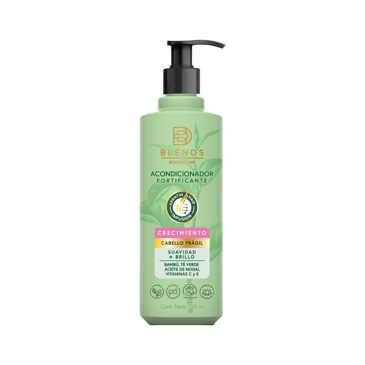 Acondicionador Fortificante Crecimiento Blends Botanicare 350ml