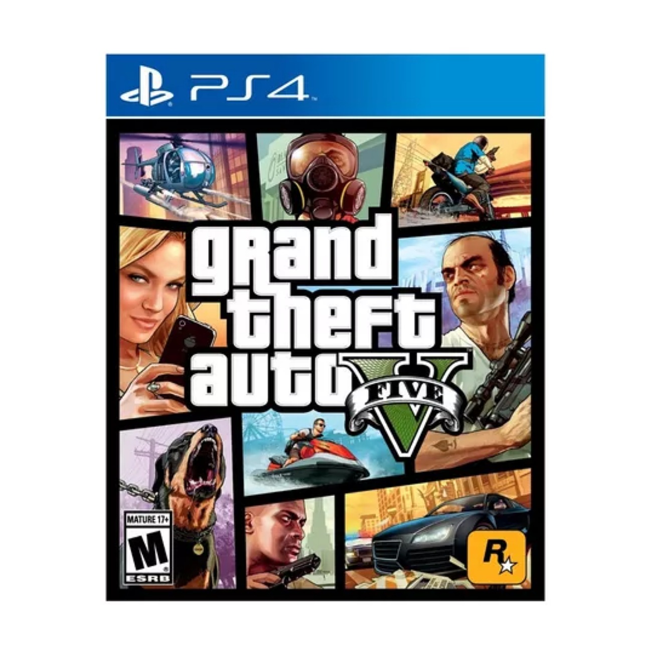 Grand Theft Auto V Standard Edition Rockstar Games PS4 Físico