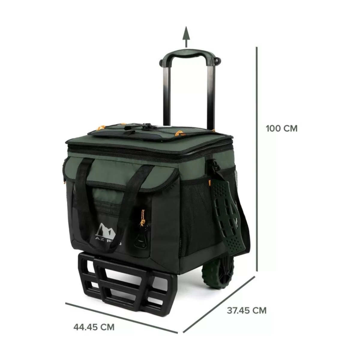 Bolsa Térmica Tipo Hielera Artic Zone Rueditas Todo Terreno Y Aditamentos.