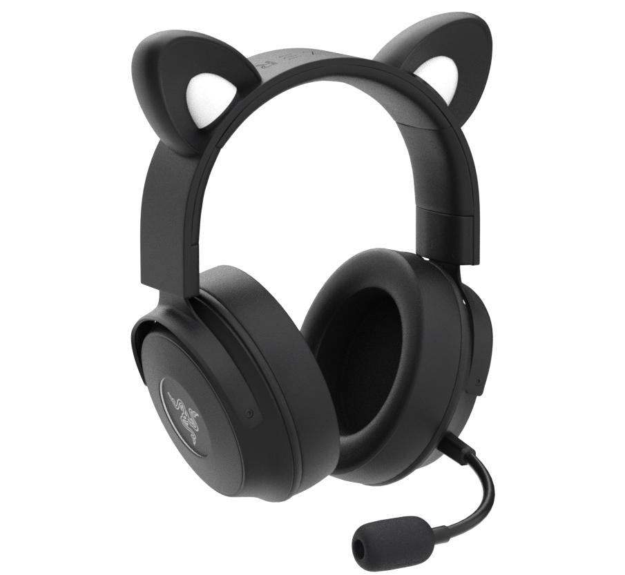 Audífonos Gamer Razer Kraken Kitty V2 Pro RGB Alámbrico Negro