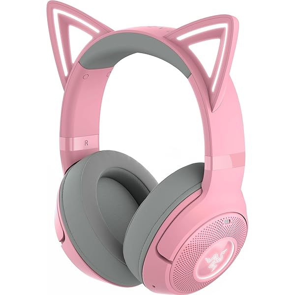 Audífonos Gamer Razer Kraken Kitty V2 Pro RGB Alámbrico Rosa