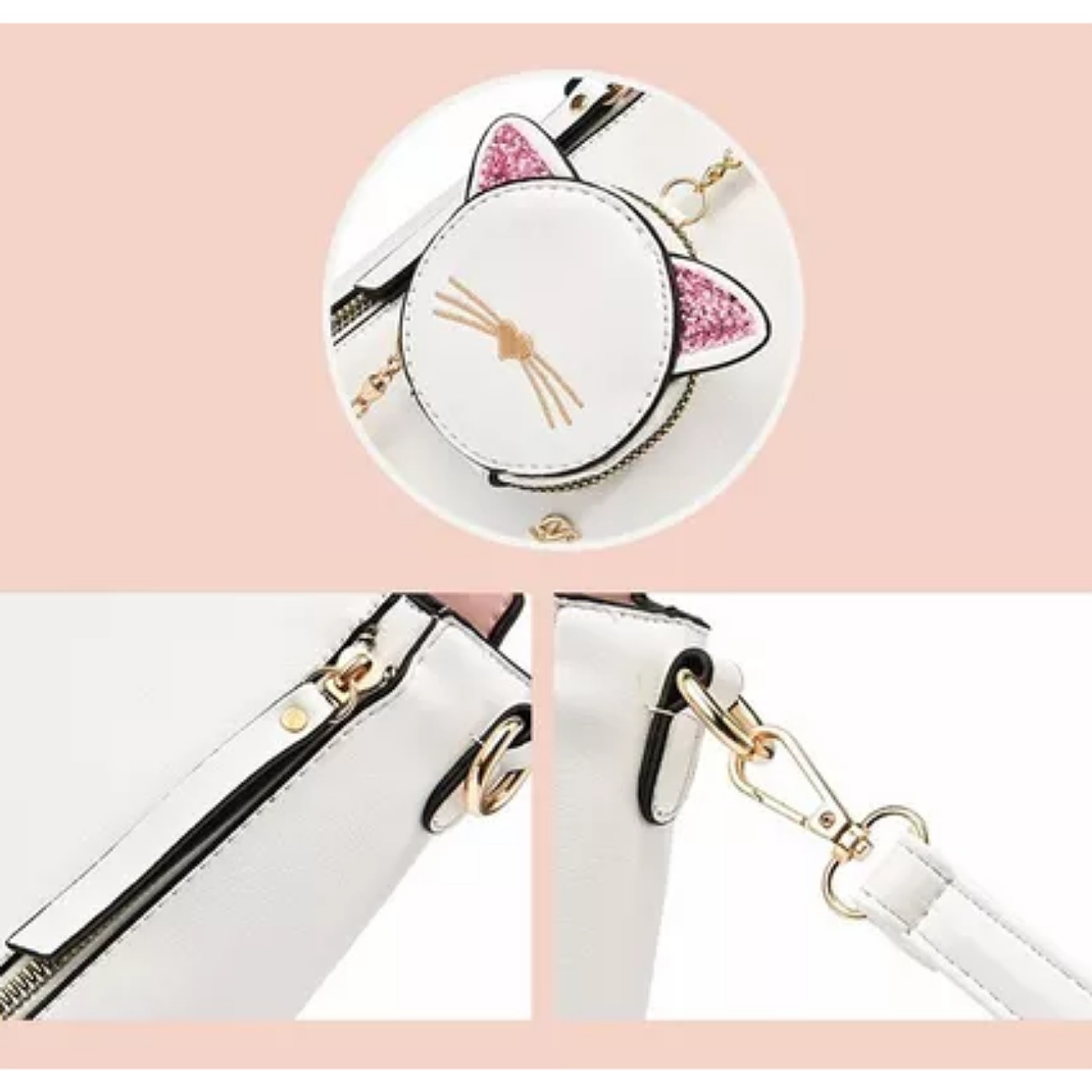 Bolso De Mujer Casual Vintage De Cuero Pu