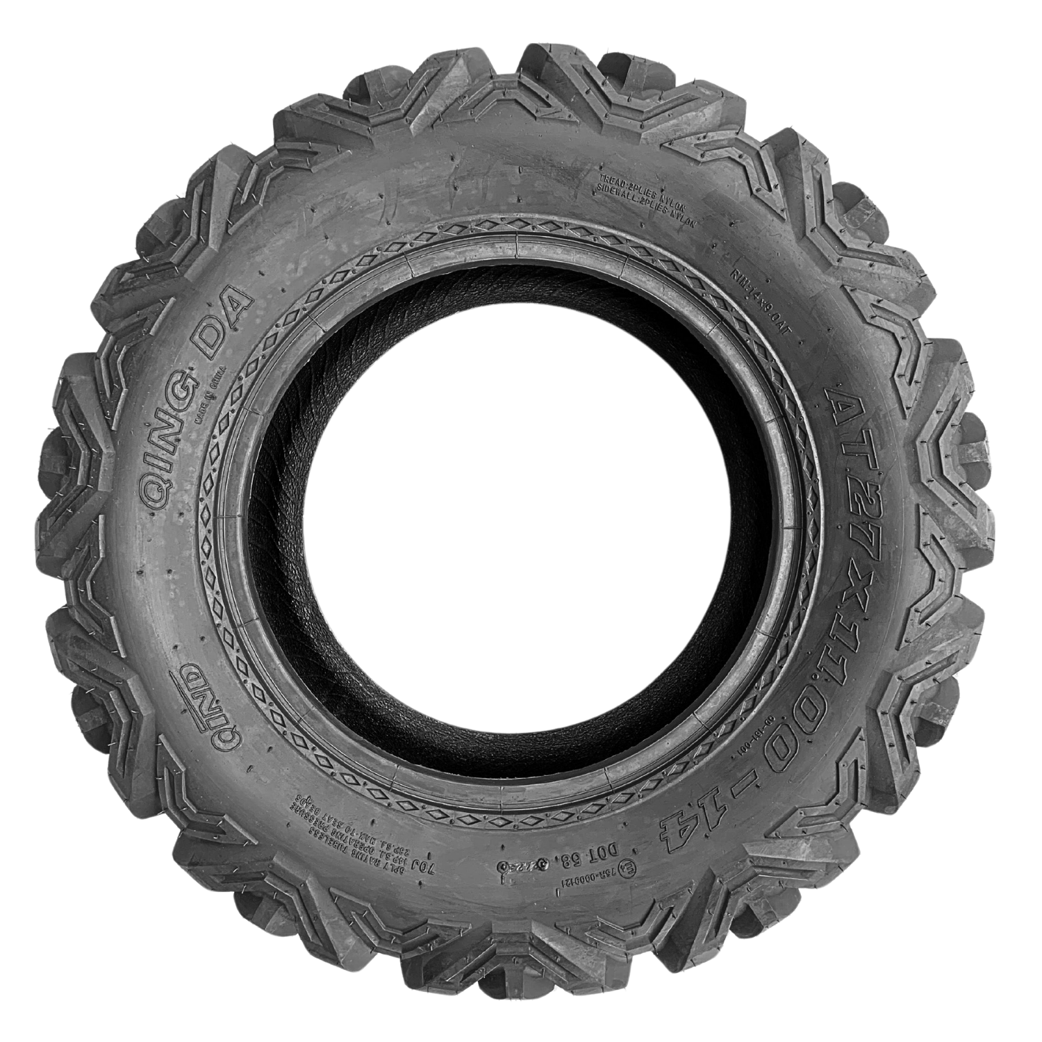 Paquete 2 Llantas 27X9-14 Qind Qd-161