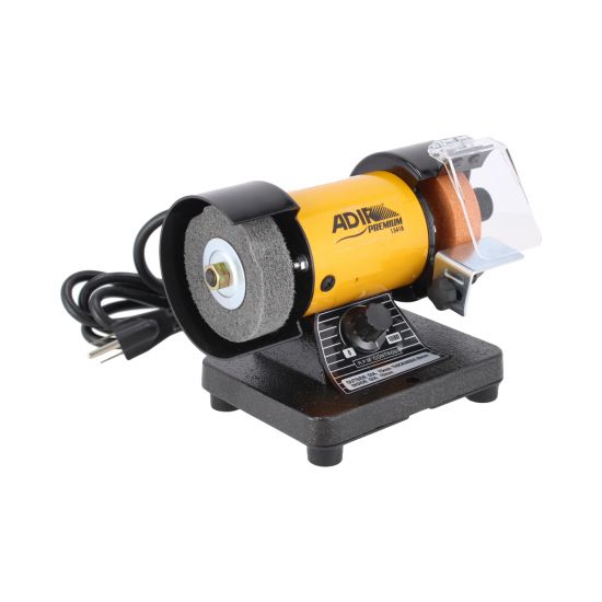 Mini-esmeriladora de banco multiusos de 3" con chicote 13418 Adir