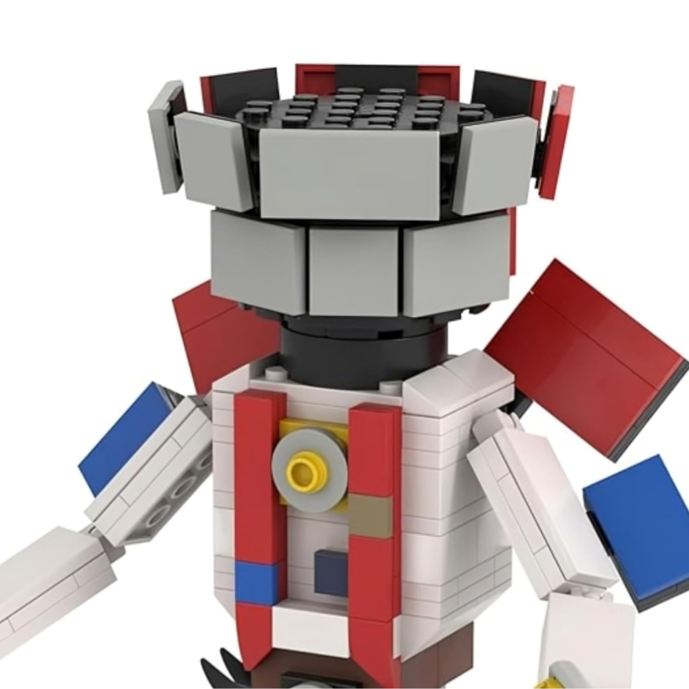 Bloques Armables Skidibi Toilet 17 cm, Blocks de Construcción, Figura Coleccionable Camera Man, TV Man, Speaker Man, Juguete para Niños, Rompecabezas de Decoración. .