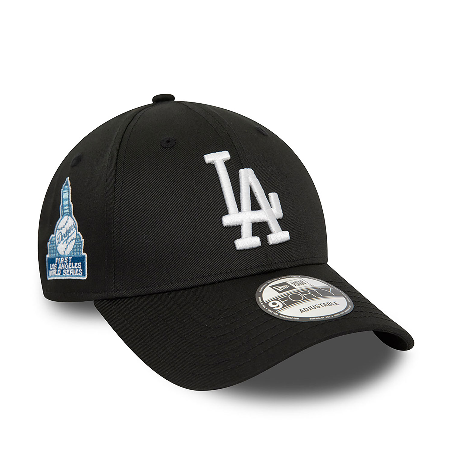 Gorra New Era Los Angeles Dodgers World Series Patch 9Forty
