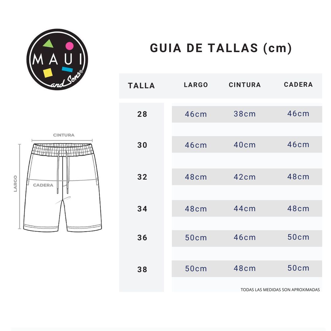 Short casual para caballero marca Maui & Sons