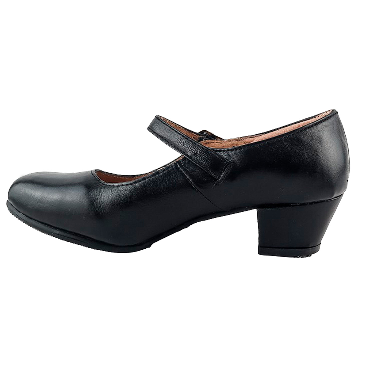 Zapatos Dama Danza Regional Folklor Baile 100% piel 145-n