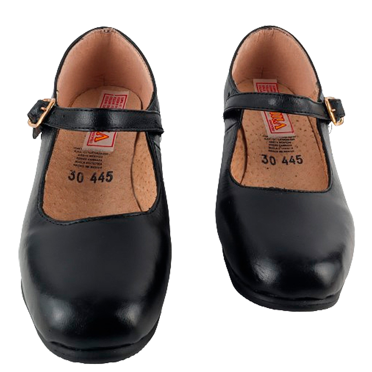 Zapatos Dama Danza Regional Folklor Baile 100% piel 145-n