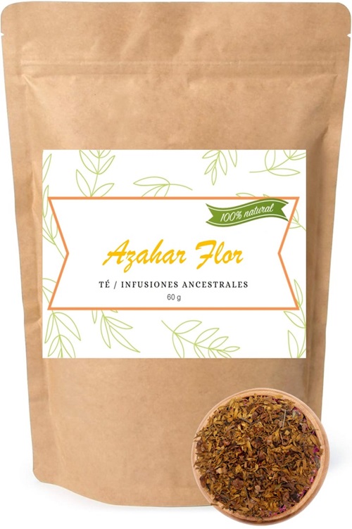 Te Flor de Azahar - Infusion Natural Organico - Aroma Intenso 60g