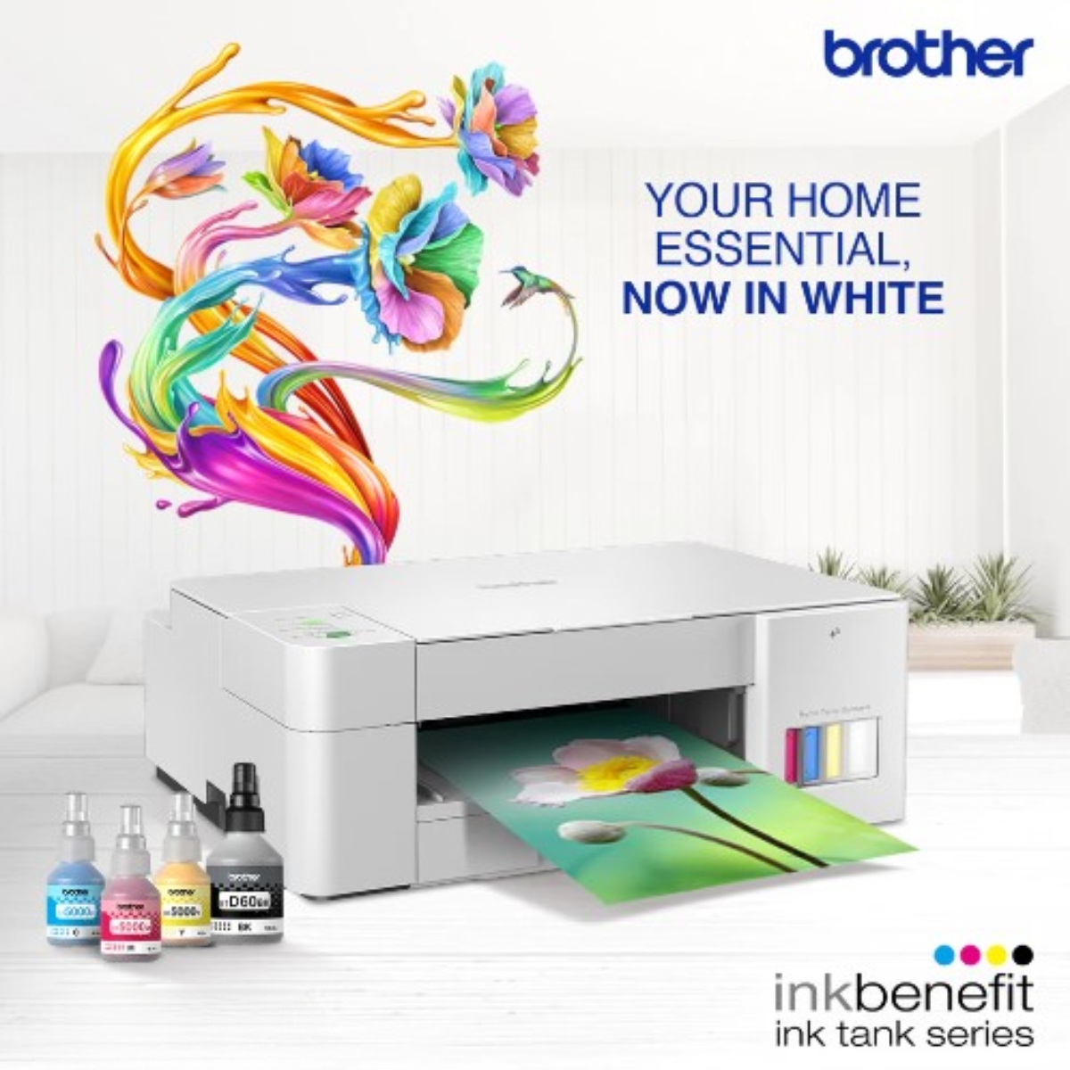 Impresora Multifuncional Brother InkBenefit DCP-T426W WiFi Inyectable.