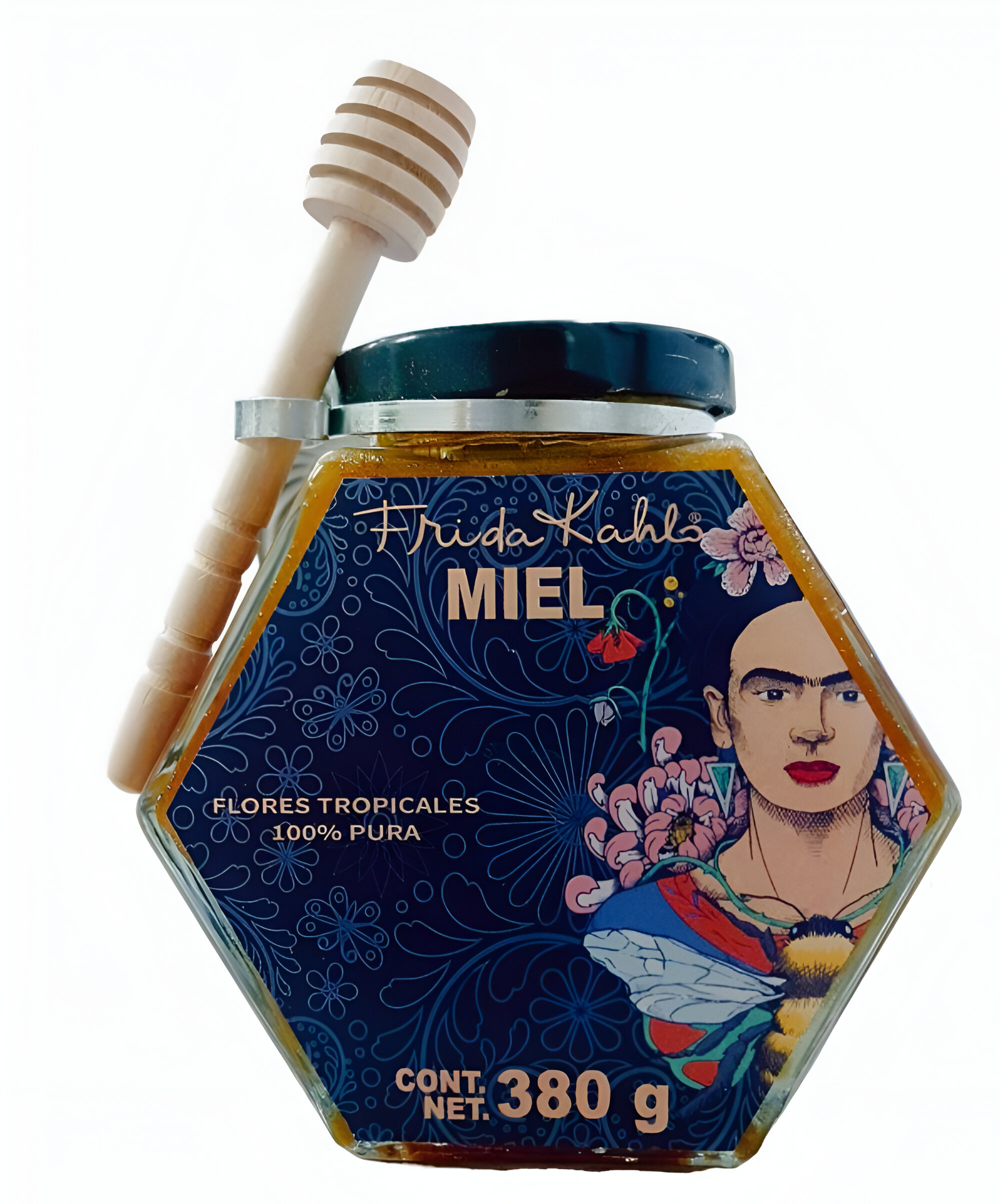  Miel Frida Kahlo Flores Tropicales 380g 
