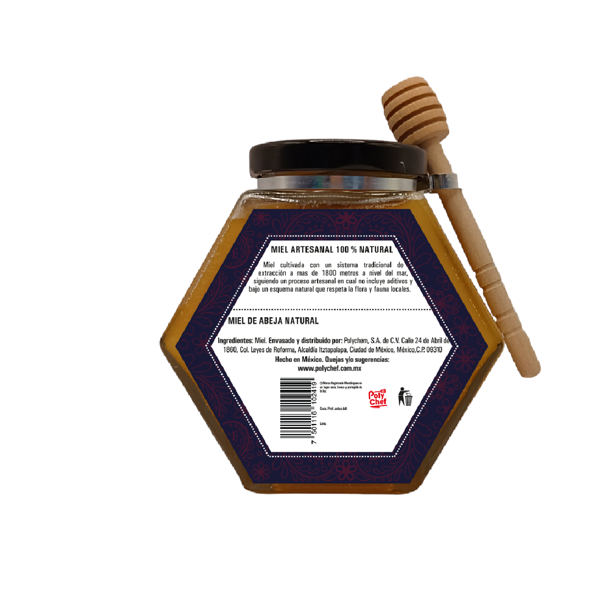  Miel Frida Kahlo Flores Tropicales 380g 