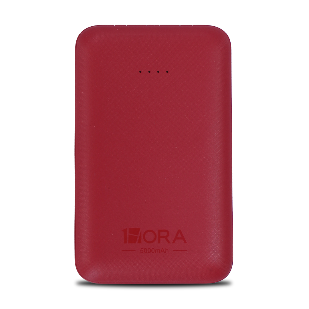 Bateria De Emergencia Power Bank 5000 Mah 10w Gar261 Color Rojo 