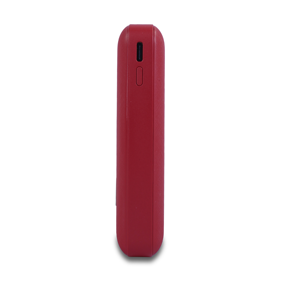 Bateria De Emergencia Power Bank 5000 Mah 10w Gar261 Color Rojo 