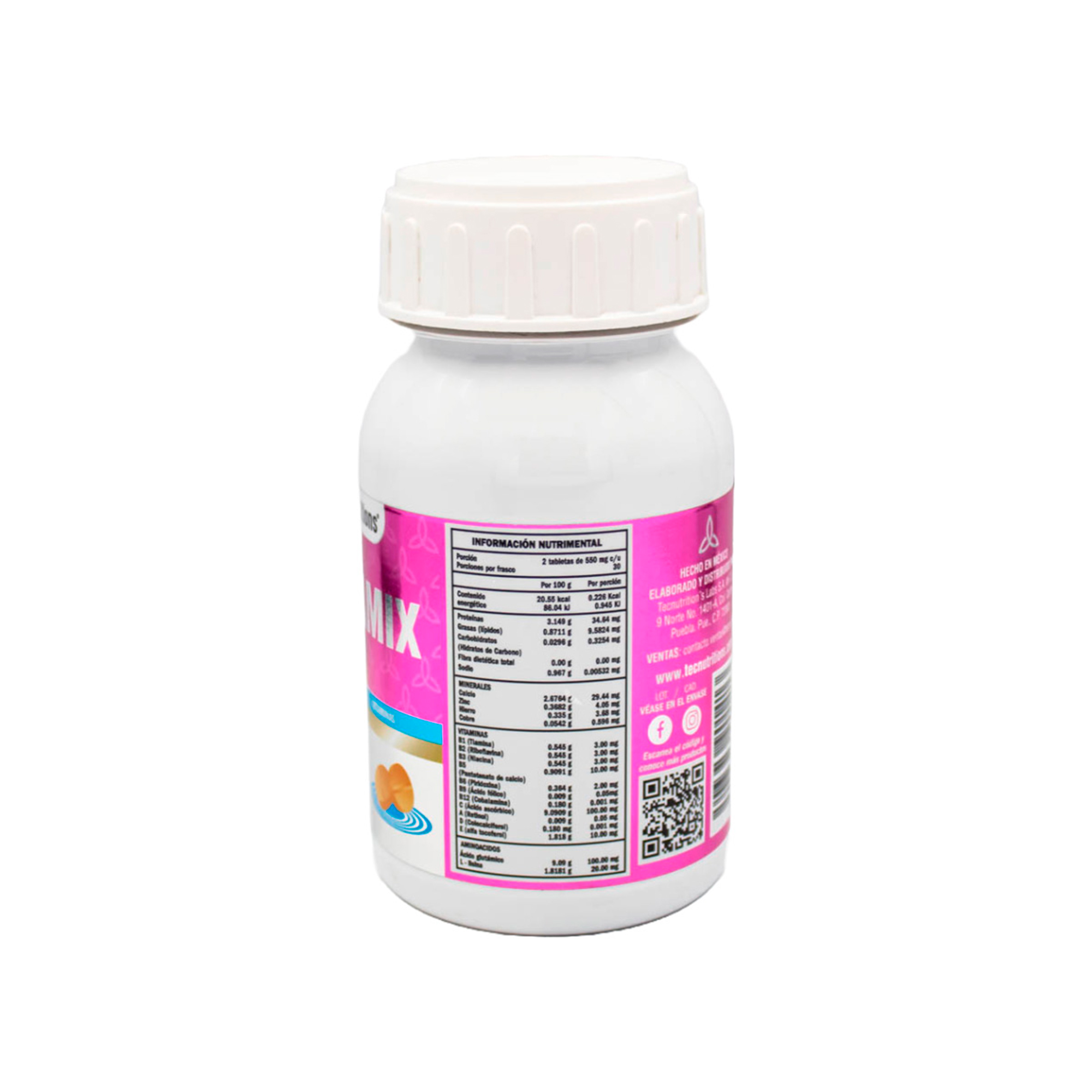 Suplemento Vitaminas Mujer W-vitamix Tecnutritions®