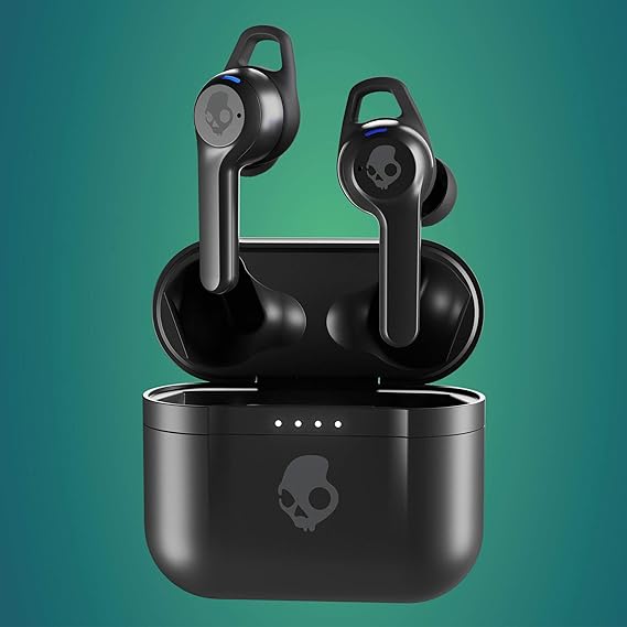 Skullcandy Indy ANC XT Auriculares In-Ear Inalámbricos con Cancelación de Ruido, 23 h de Autonomía, Micrófono, Compatibles con iPhone Android y Dispositivos Bluetooth, Negro.