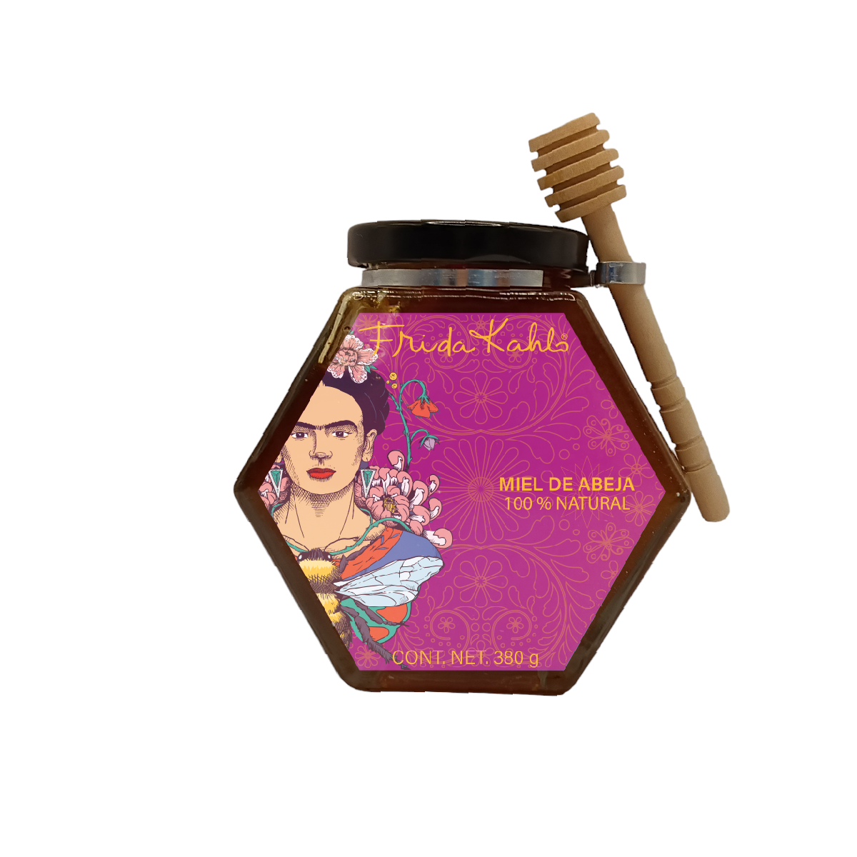  Miel Frida Kahlo Flor De La Costa 380g 