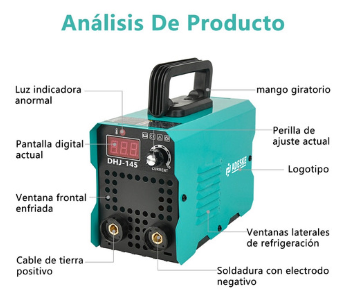 Mini Soldadoras Maquina Soldar Inverter Portatil Inversores