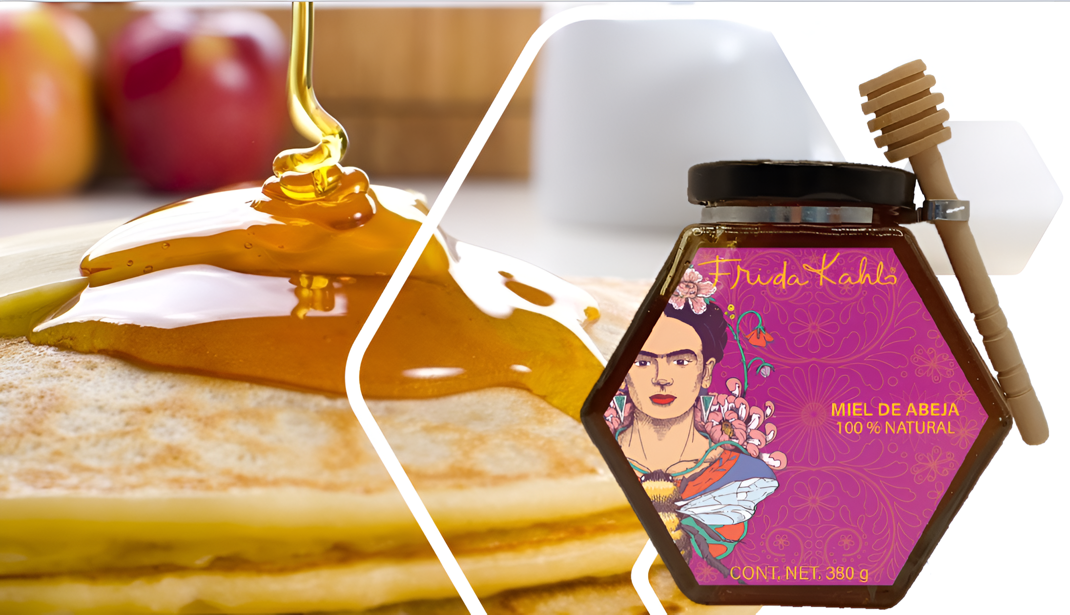  Miel Frida Kahlo Flor De La Costa 380g 