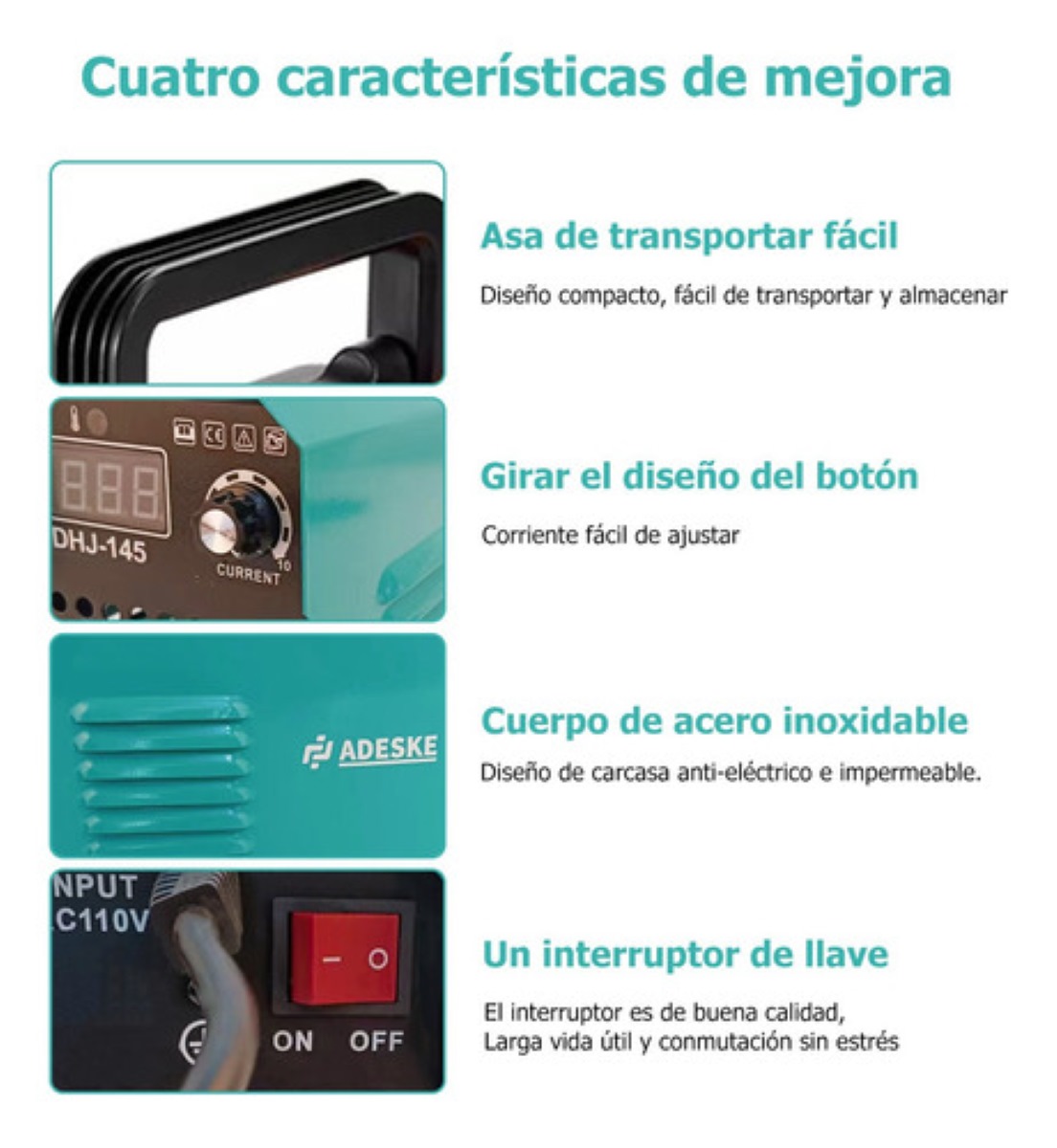 Mini Soldadoras Maquina Soldar Inverter Portatil Inversores