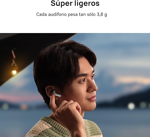 HUAWEI FreeBuds SE 2 (Garantía en México)- Auriculares 40 Horas de Batería, Protección IP54 contra el Polvo y Las Salpicaduras, Bluetooth 5.3, iOS y Android, Audifonos Inalambricos, Azul Glacial